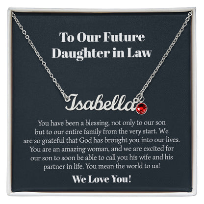 future daughter in law