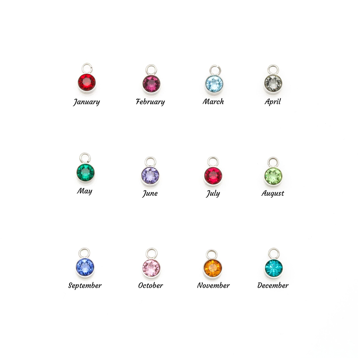 Golden with Birthstone