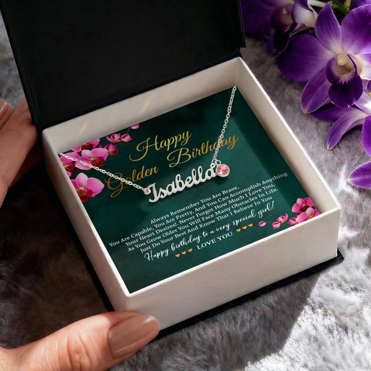 Golden Birthday_ with Birthstone