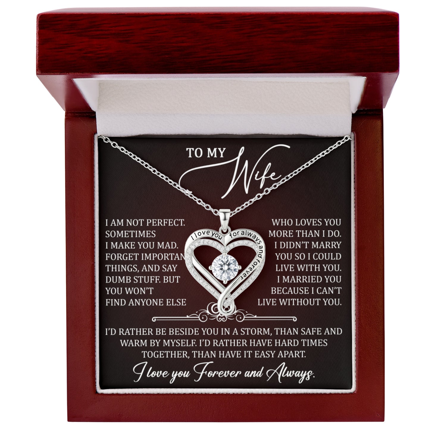 To my wife best