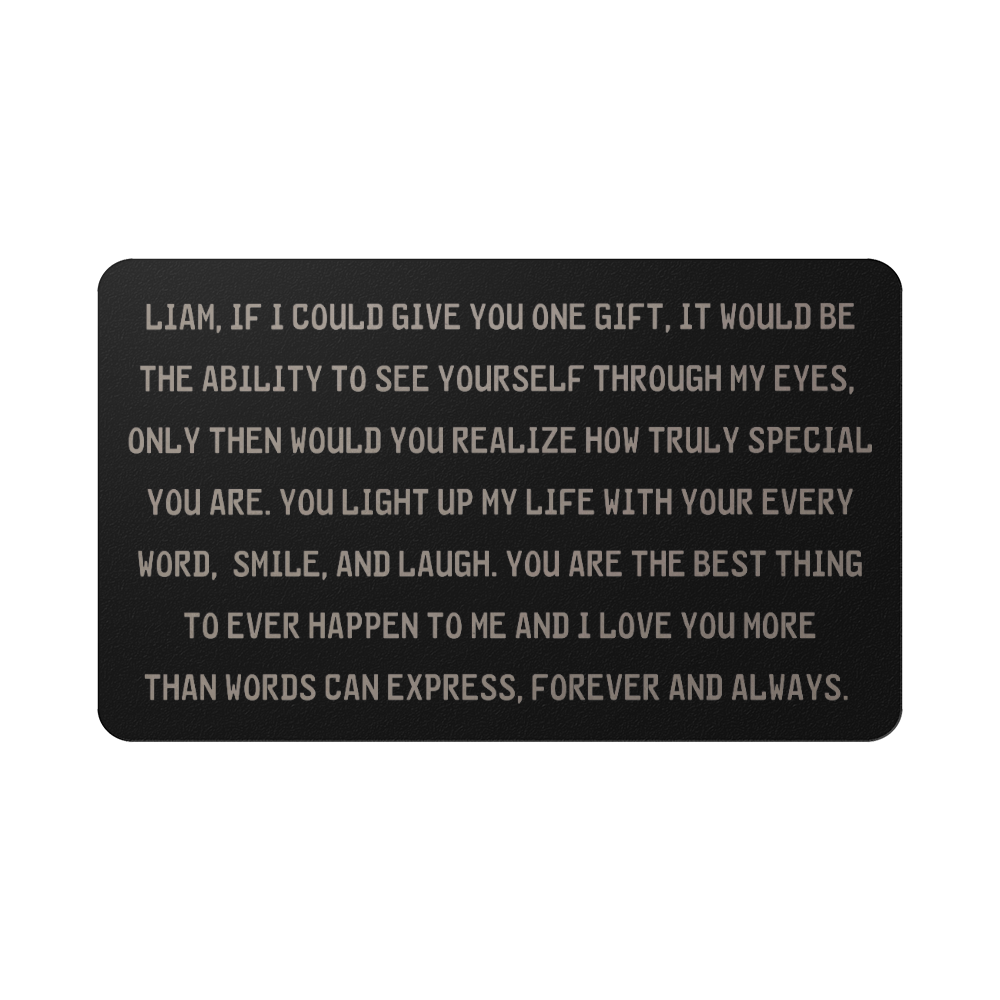 LIAM I COULD GIVE YOU _ 249