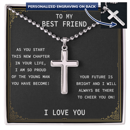 cross necklace best friend 0002