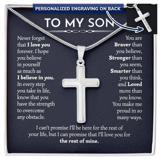 to my son cross