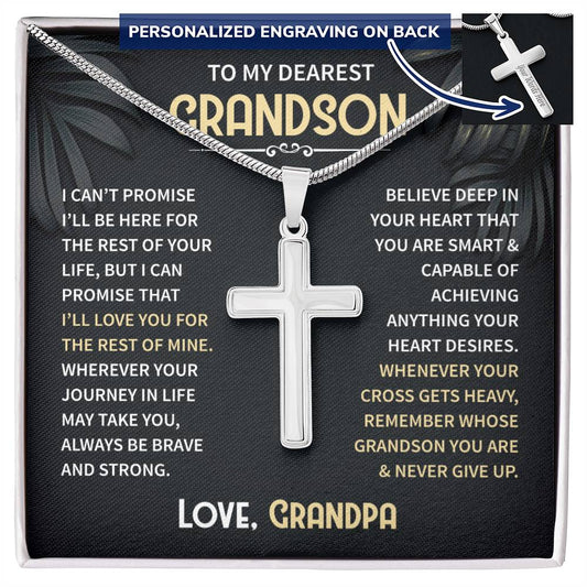 To My Grandson From Grandpa