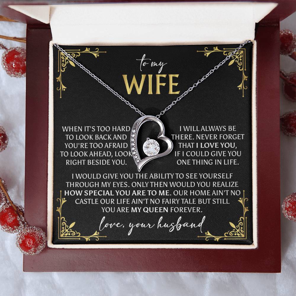 forever love necklace