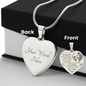 2703. heart engraved