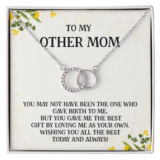 To My Other Mom Perfect Pair Necklace