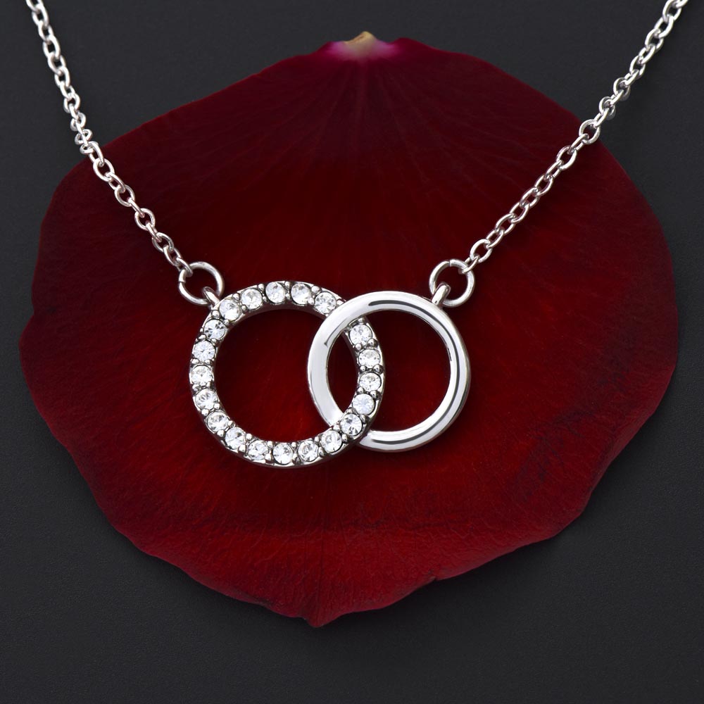 To My Bonus Daughter The Perfect Pair Necklace