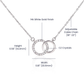 To My Bonus Daughter The Perfect Pair Necklace