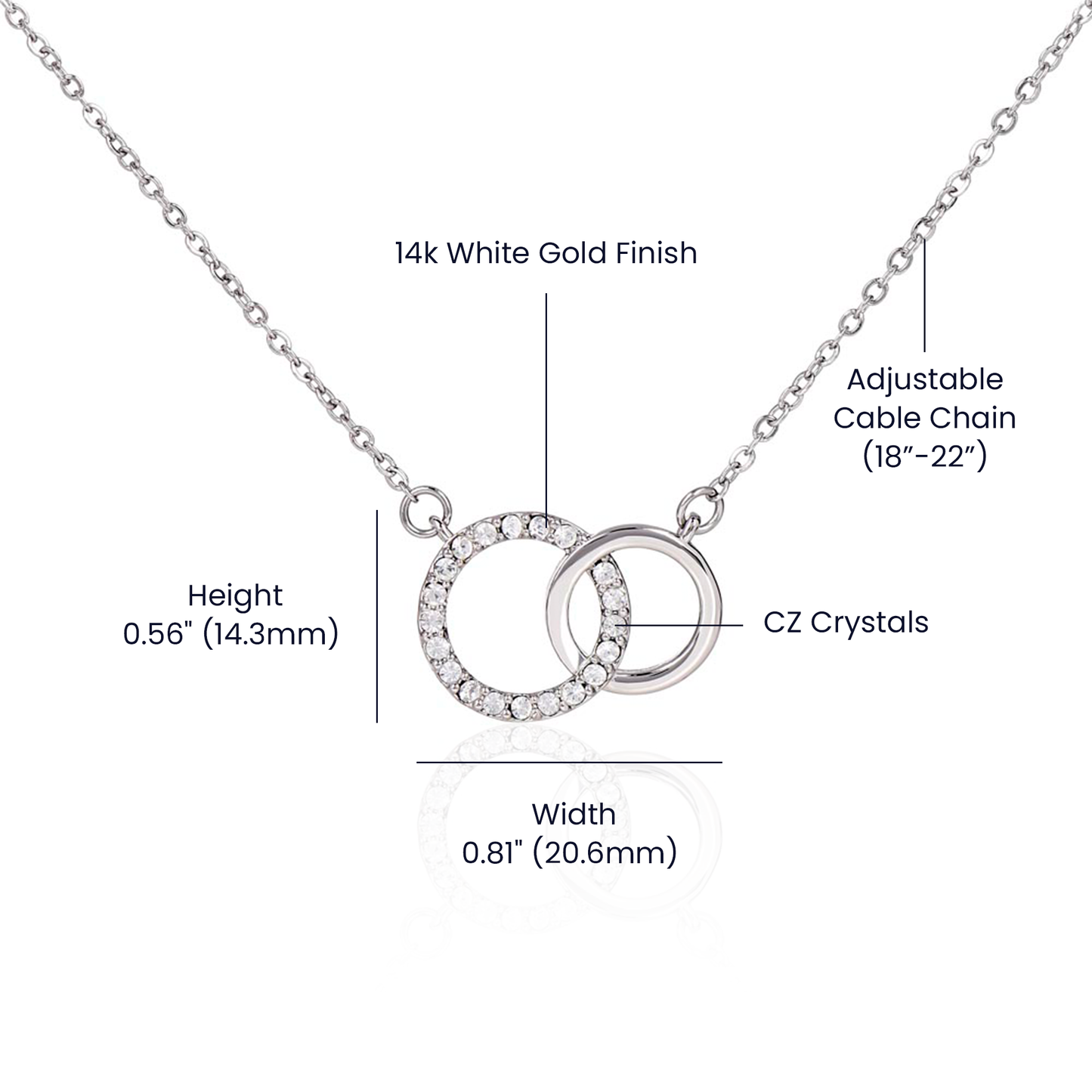 To My Bonus Daughter The Perfect Pair Necklace