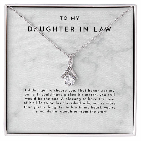 Daughter-in-law Gifts, Daughter-in-law birthday Gifts, Daughter-in-law necklace, Daughter-in-law