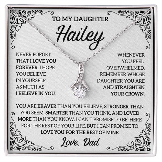 daughter white custom