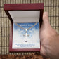 To My Bonus Son Cuban Chain with Artisan Cross Necklace, Inspirational Gift For Stepson, Unique Grown Up