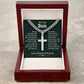 To My Son From Mom | Son Gifts From Mom and Dad | Mother and Son Cross Necklace | Birthday Gift For My Son Graduation Christmas