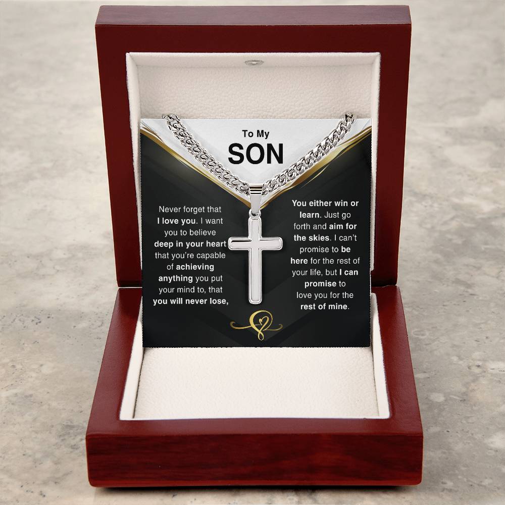 To My Son From Mom Dad