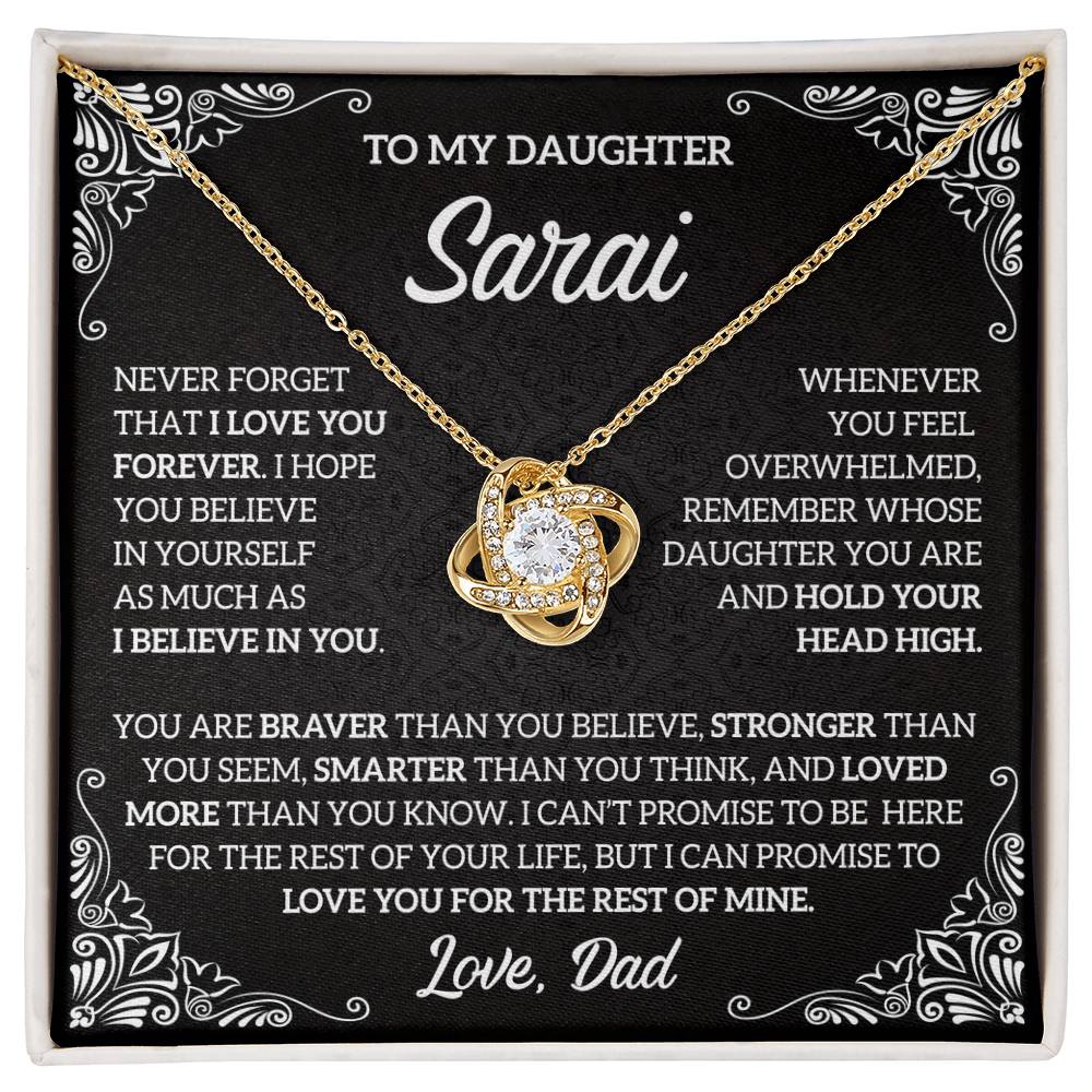 DAUGHTER SARAI