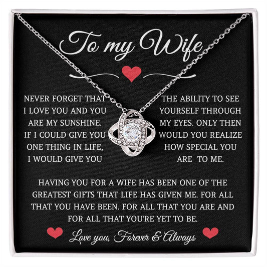 to my wife grg