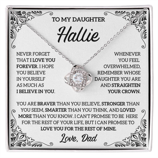 Hallie daughter dad