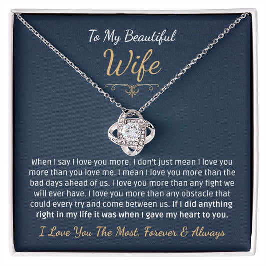 to my wife purple