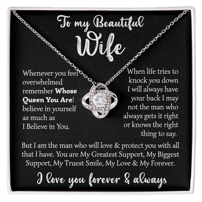 to my wwife