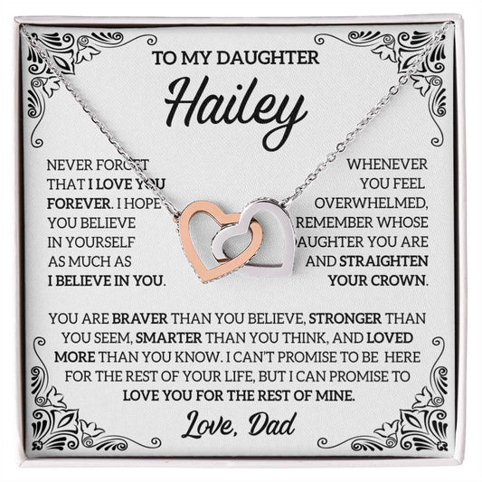 to my daughter custom