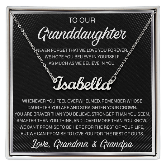 scale:1. SO-11731726- Granddaughter- name neck