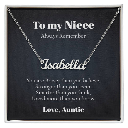 217 niece name necklace