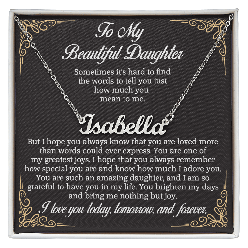 3007 Daughter necklace