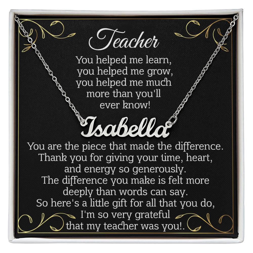 3007 teacher