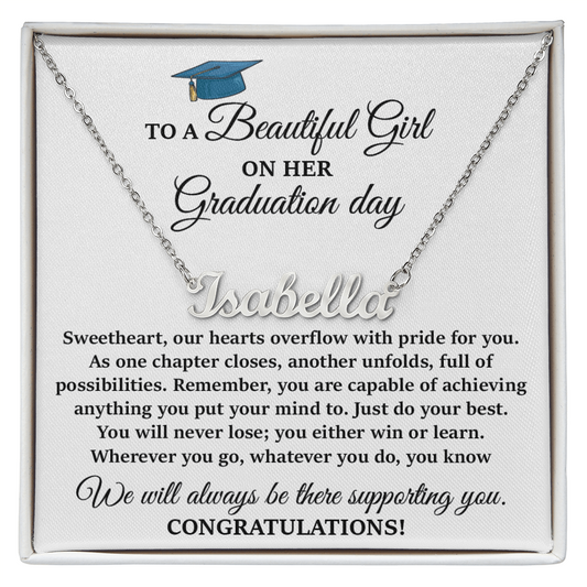 gradute on her gradute