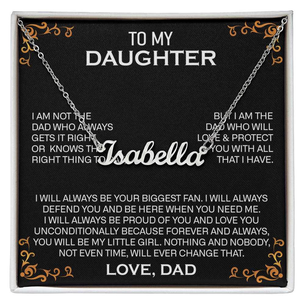 daughter name neck