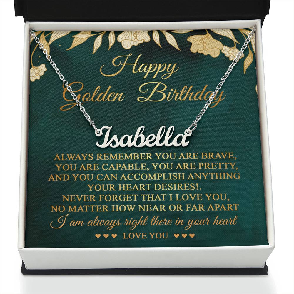 gold den birthday