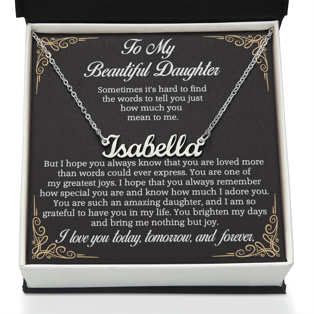 3007 Daughter necklace