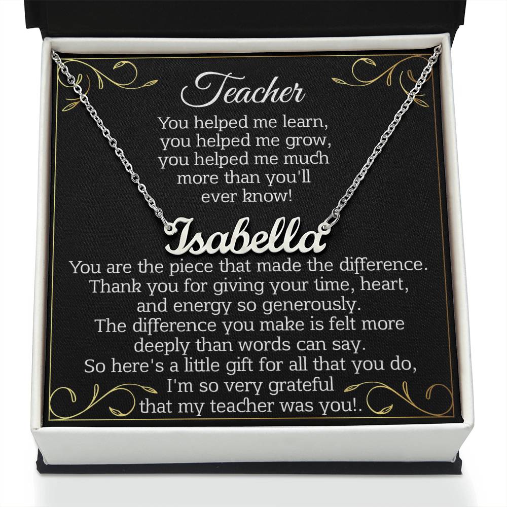 3007 teacher