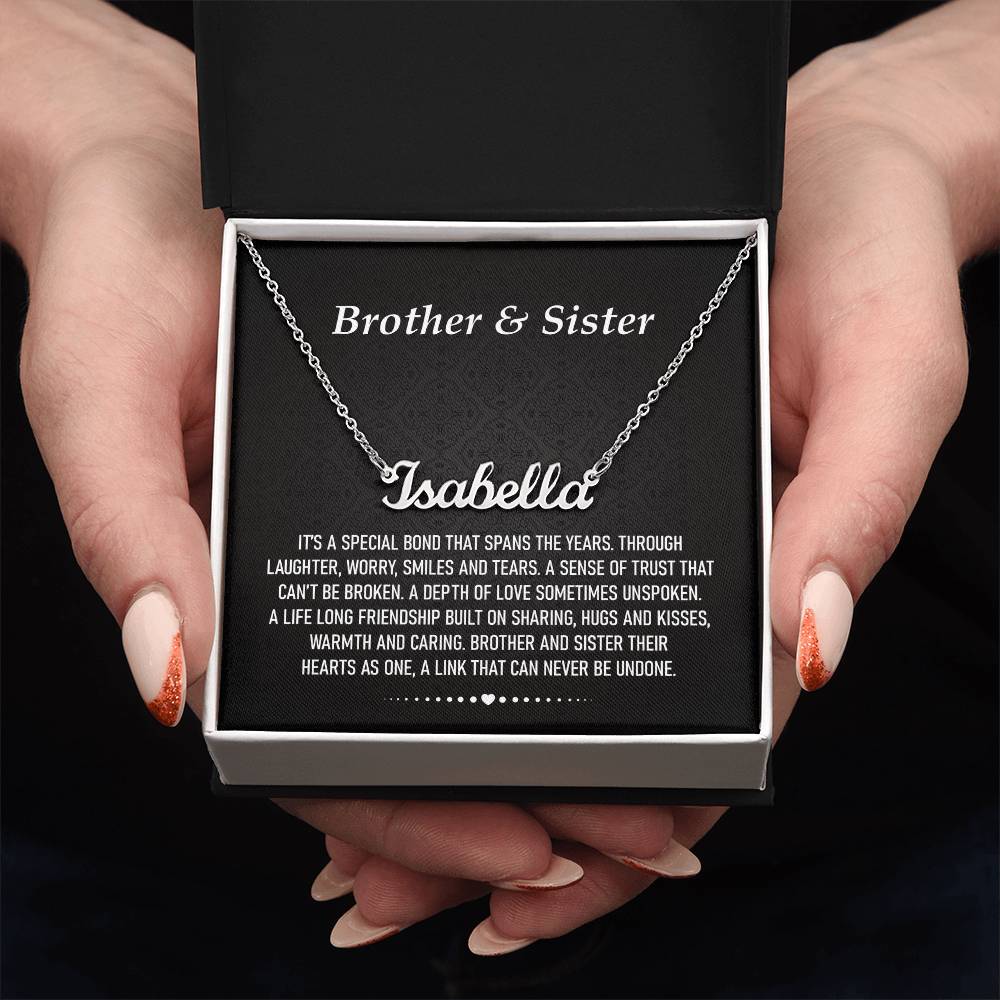 brother and daughter