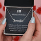 18 happy birthday name neckalce 1