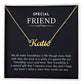 friend necklace