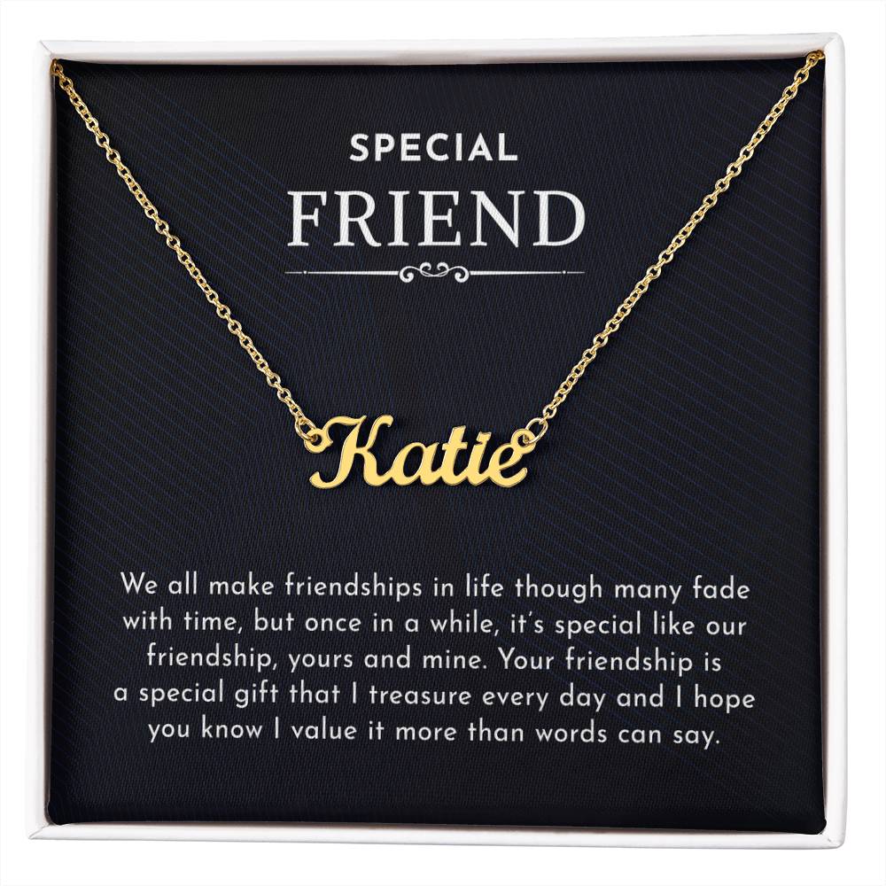 friend necklace