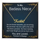 to my favorite Special Niece, Best Favorite Niece Jewelry Gift Ideas from Uncle or Aunt, Graduation Birthday Mother's Day