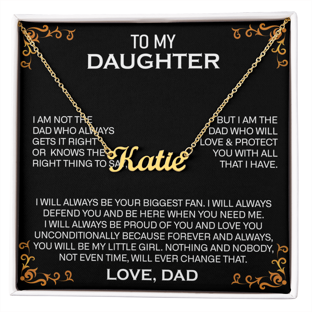 daughter name neck