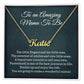Personalized Name Necklace for Women, Mothers Day Wedding Christmas Birthday Gifts for Grandma, Mom, Mother in Law, Mother of the Groom, Daughter