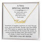 sister name necklace