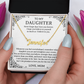 Name necklace daughter