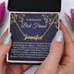 Gift For Best Friend | Best Friend Personalized Necklace | Best Friend Birthday | Best Friend Birthday | Best Friend Jewelry