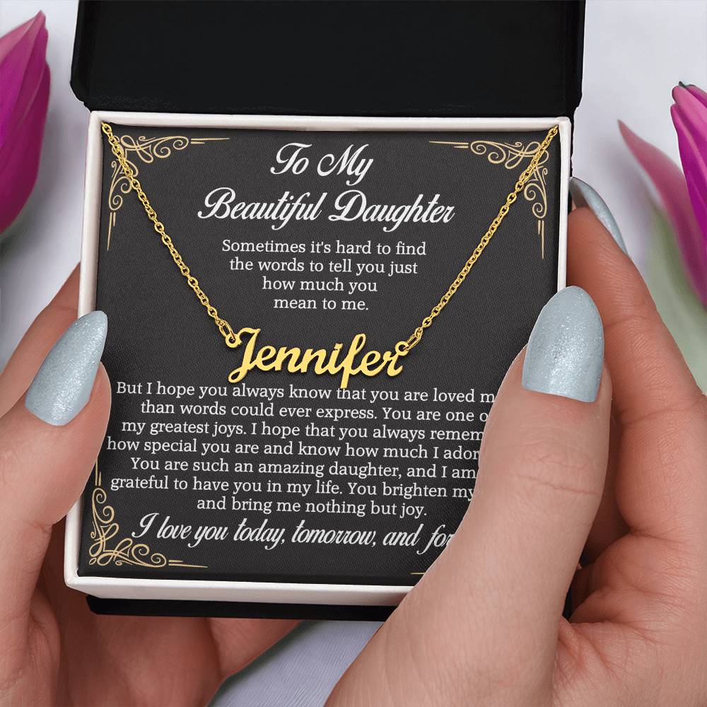 3007 Daughter necklace