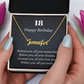 18 happy birthday name neckalce 1