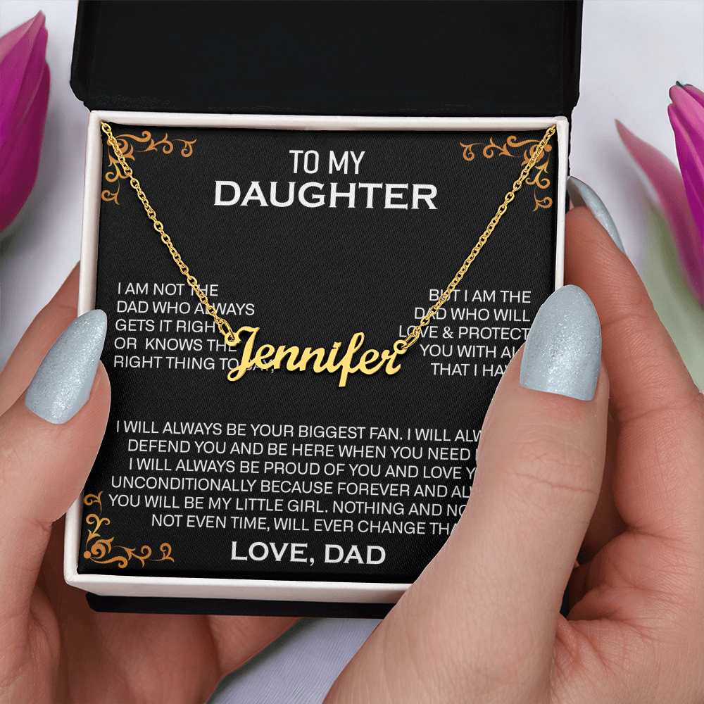 daughter name neck