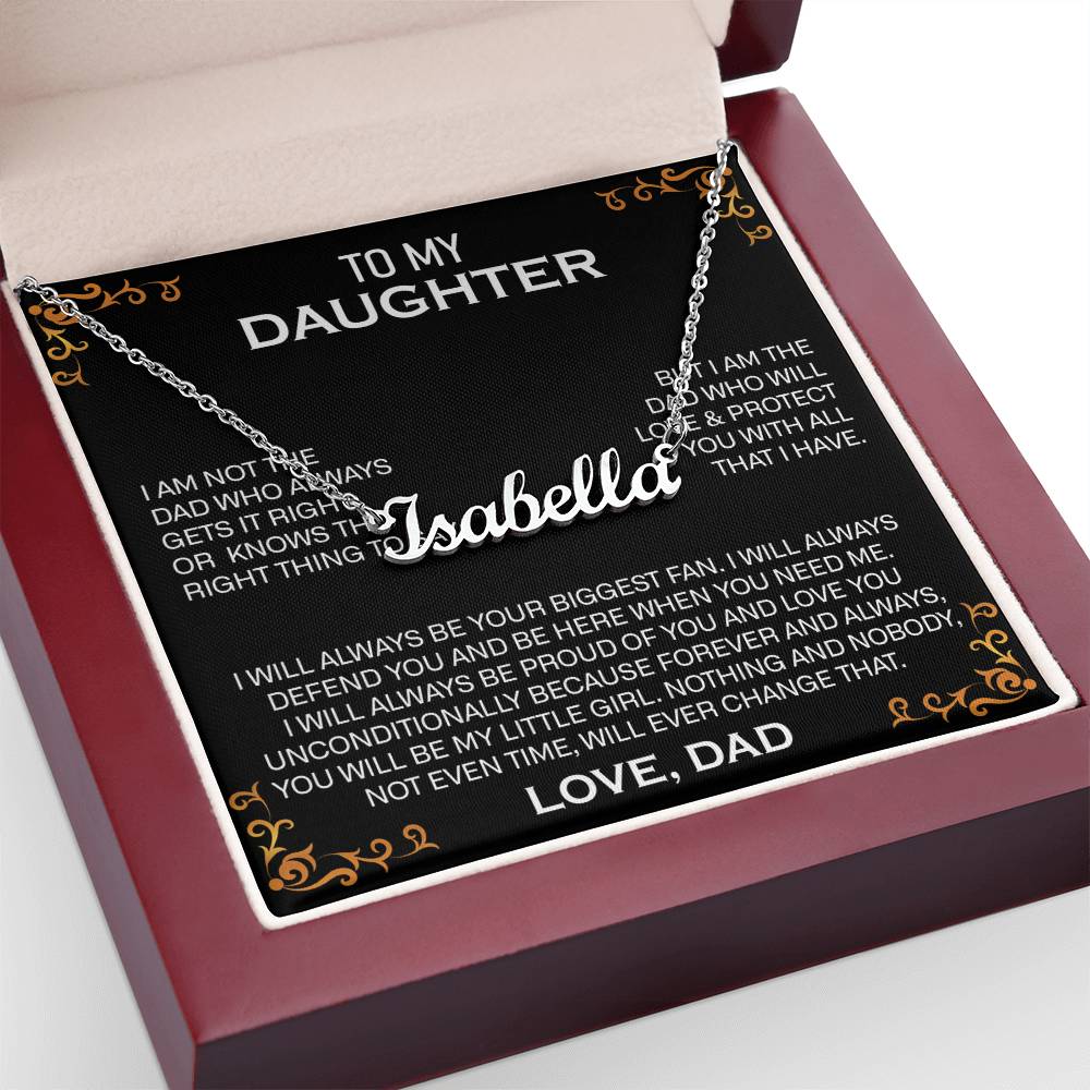 daughter name neck