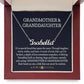 Grandmother And Granddaughter Personalized Name Necklace, Birthday Gift, Christmas Gift
