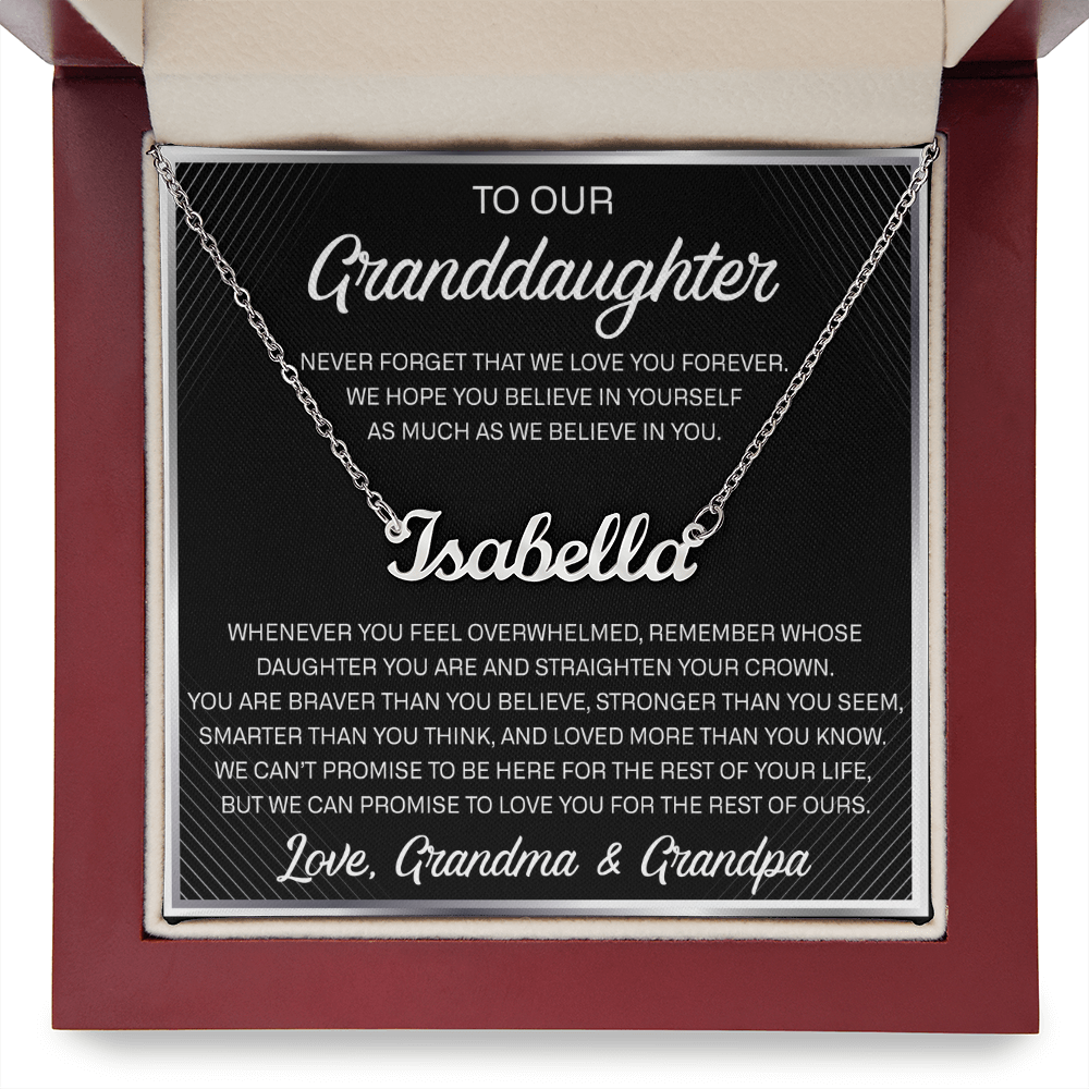 scale:1. SO-11731726- Granddaughter- name neck
